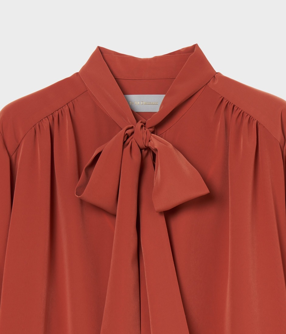 STAND COLLAR BLOUSE w BOW 詳細画像 JAM 3