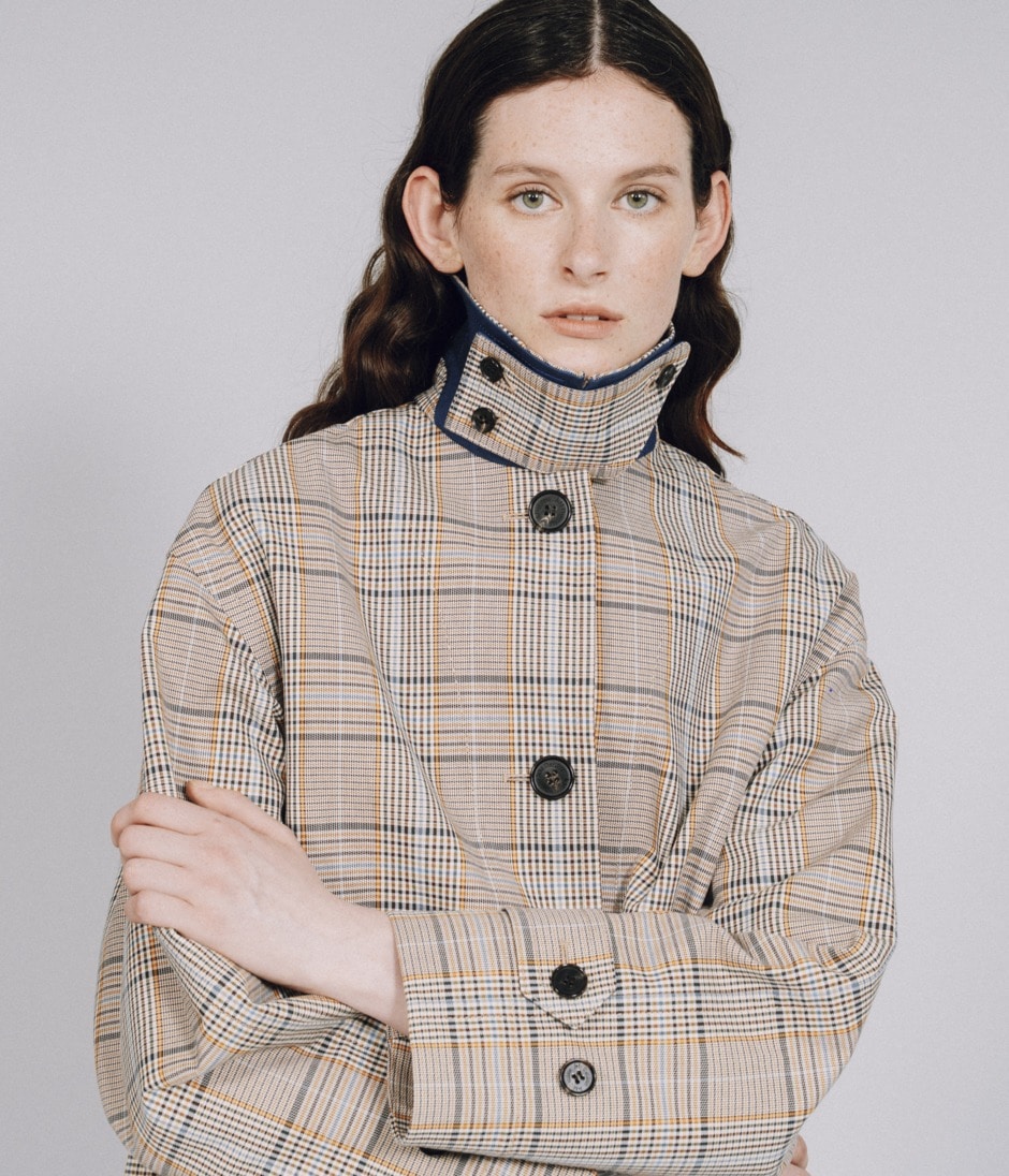 GLEN CHECK BONDING COAT 詳細画像 CHECK-1 11