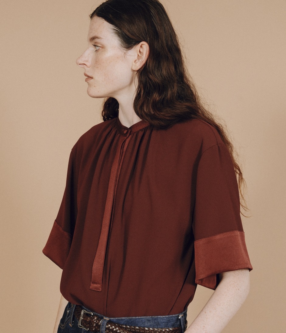 STAND COLLAR BLOUSE 詳細画像 JAM 9