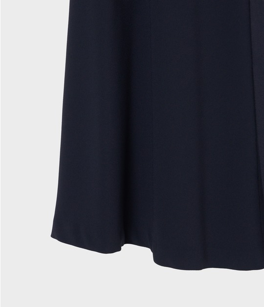 SATIN STAND COLLAR DRESS 詳細画像