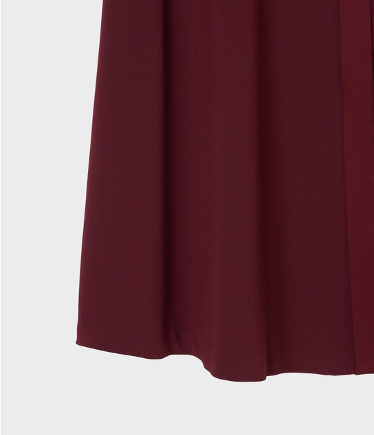 SATIN STAND COLLAR DRESS 詳細画像