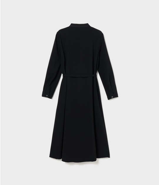SATIN STAND COLLAR DRESS 詳細画像