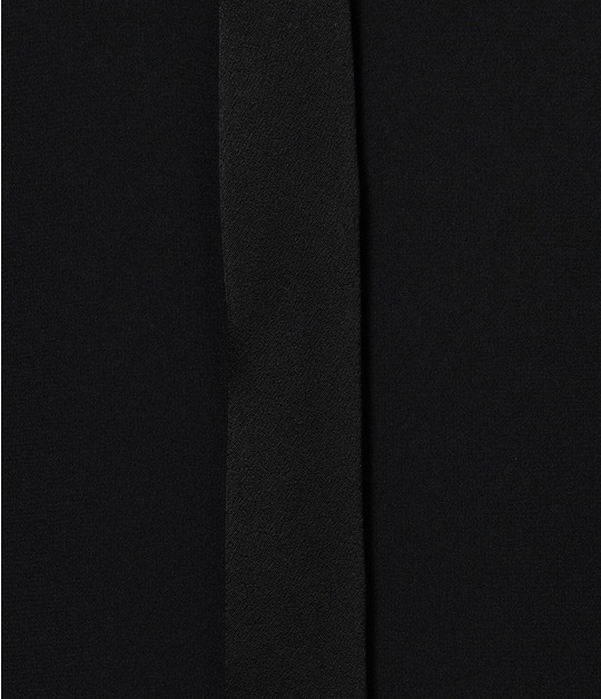 SATIN STAND COLLAR DRESS 詳細画像