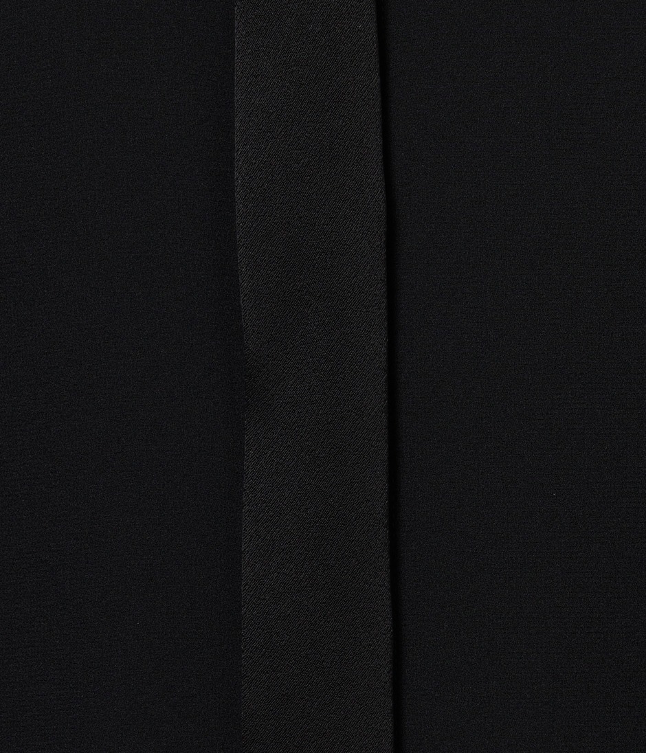 SATIN STAND COLLAR DRESS 詳細画像 BLACK 8
