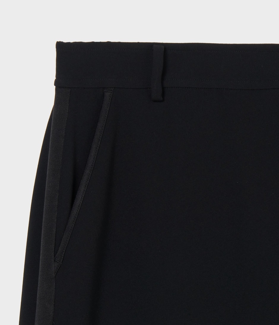 SIDE PIPING SKIRT 詳細画像 BLACK 4