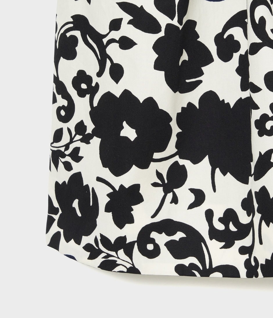 FLOWER SILHOUETTE PRINT TOP 詳細画像 MULTI PATTERN 6