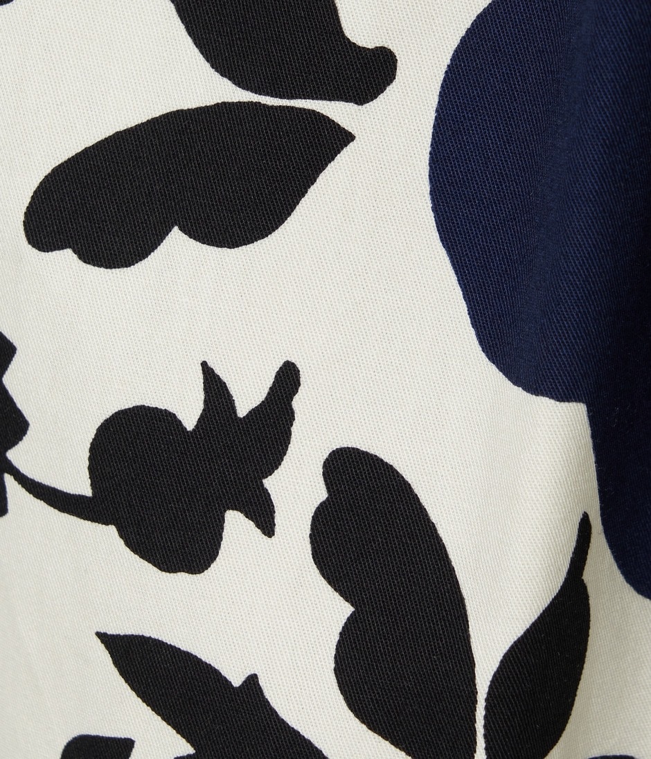 FLOWER SILHOUETTE PRINT TOP 詳細画像 MULTI PATTERN 8