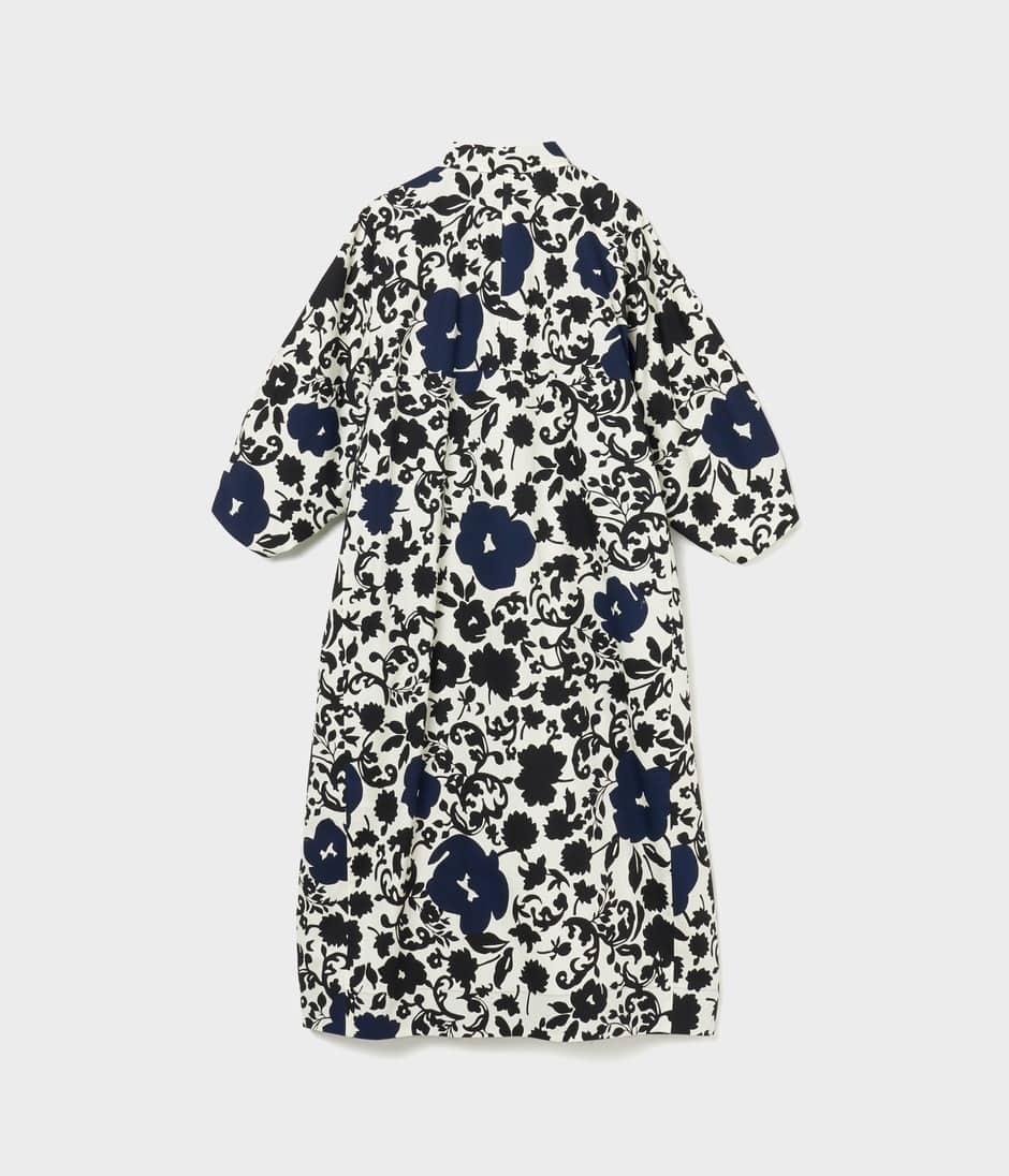 FLOWER SILHOUETTE PRINT DRESS 詳細画像 MULTI PATTERN 2