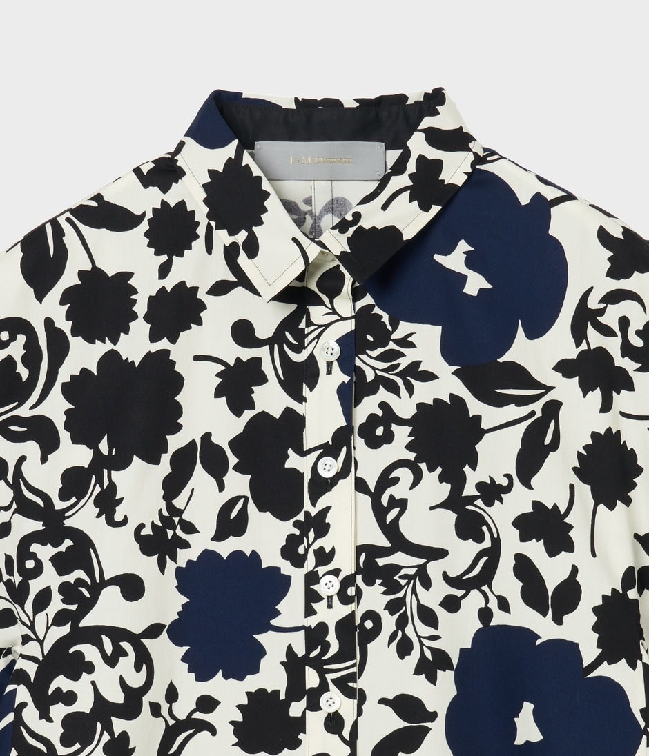 FLOWER SILHOUETTE PRINT DRESS 詳細画像 MULTI PATTERN 3