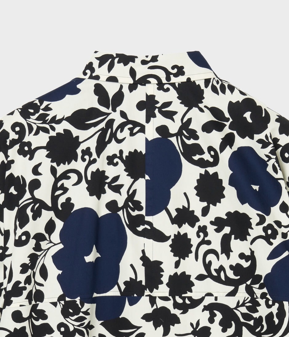 FLOWER SILHOUETTE PRINT DRESS 詳細画像 MULTI PATTERN 4
