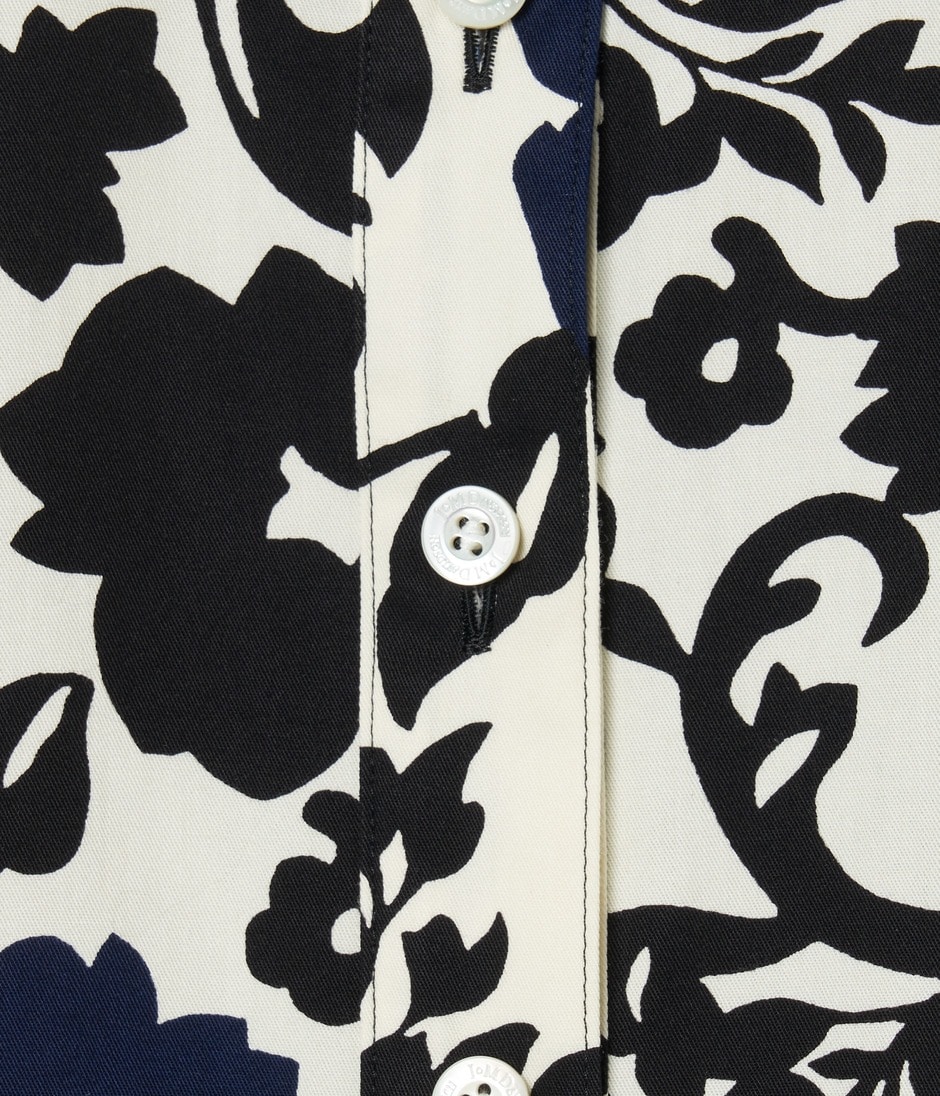 FLOWER SILHOUETTE PRINT DRESS 詳細画像 MULTI PATTERN 7