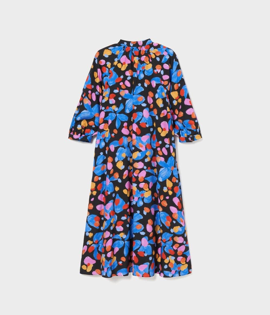 PAINT FLOWER PRINT RAGLAN DRESS 詳細画像 MULTI PATTERN 2