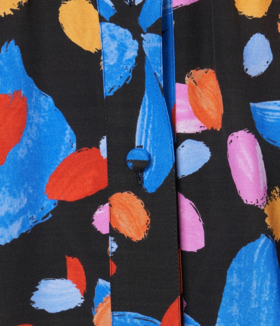 PAINT FLOWER PRINT RAGLAN DRESS 詳細画像 MULTI PATTERN 7