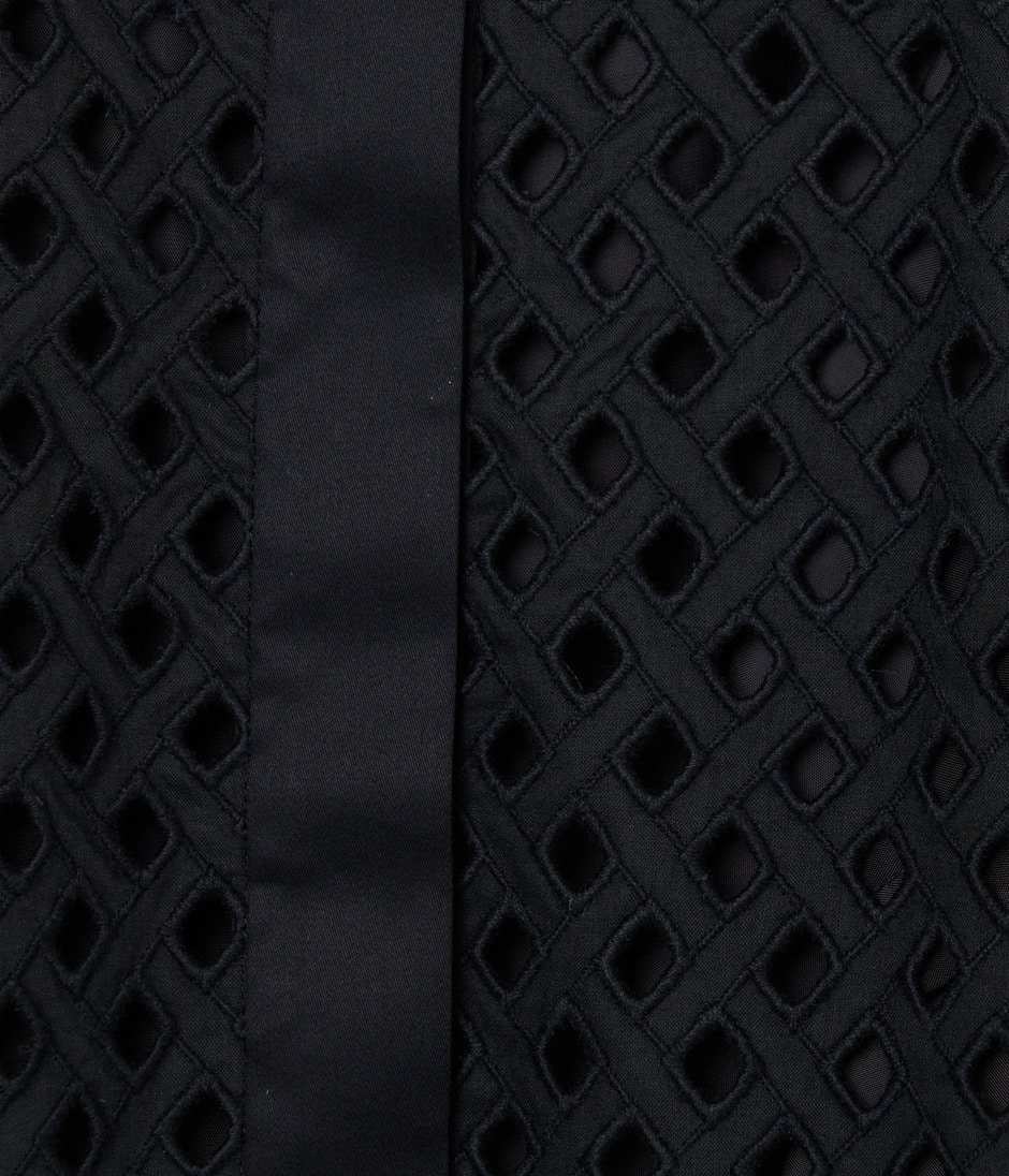 BALLER LACE VOLUME SLEEVE BLOUSE 詳細画像 BLACK 8