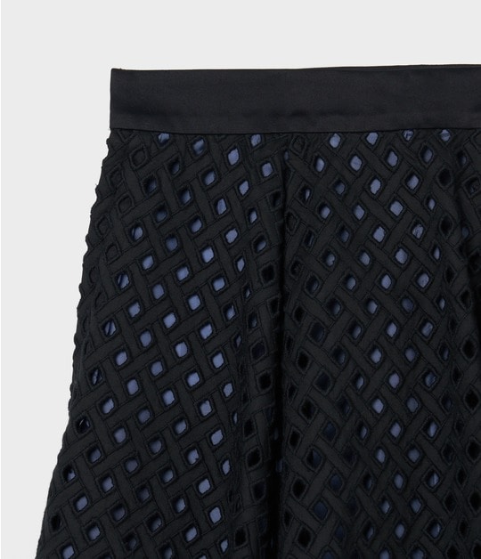 BALLER LACE GATHERED SKIRT 詳細画像