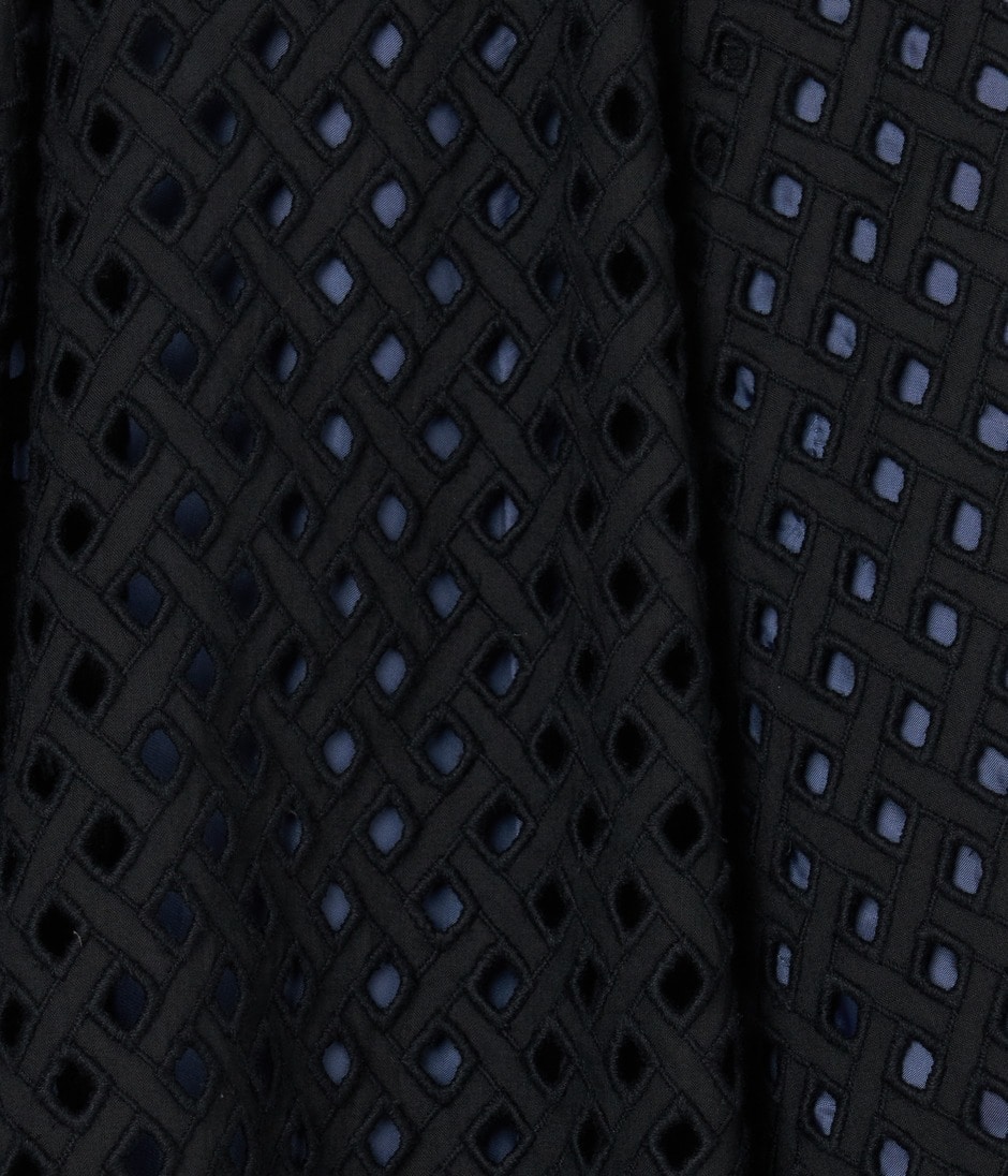 BALLER LACE GATHERED SKIRT 詳細画像 BLACK 6