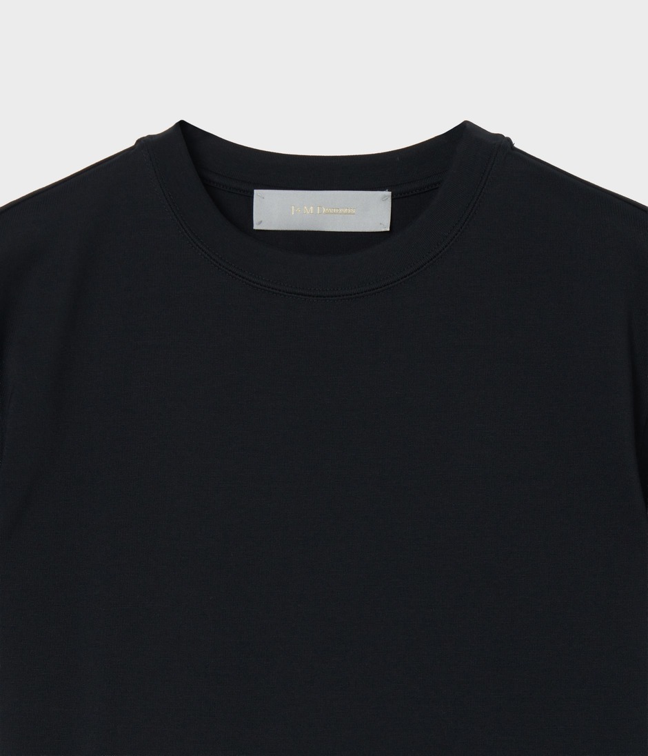 CREW NECK T-SHIRT 詳細画像 BLACK 3