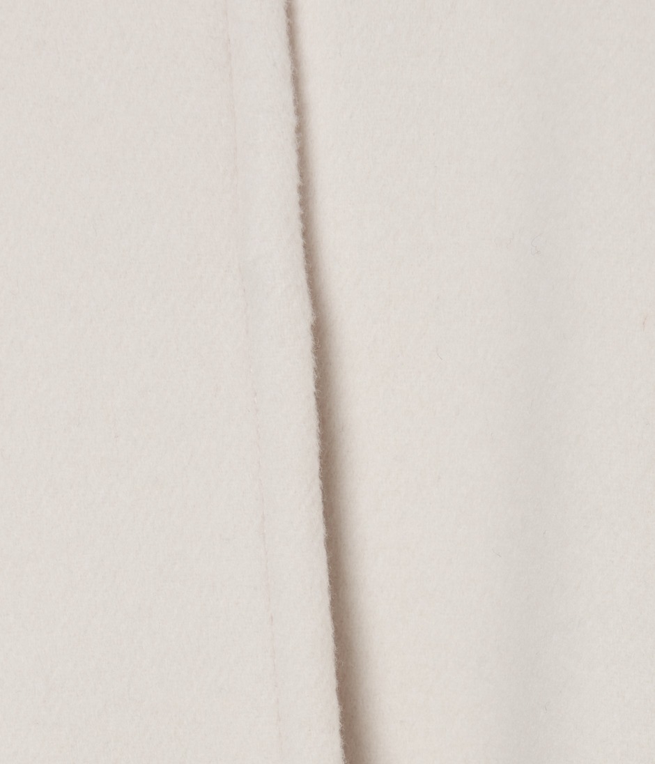 WOOL BEAVER TENT LINE COAT 詳細画像 OFF WHITE 10