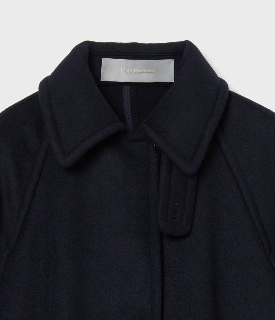WOOL BEAVER TENT LINE COAT 詳細画像 NAVY 3