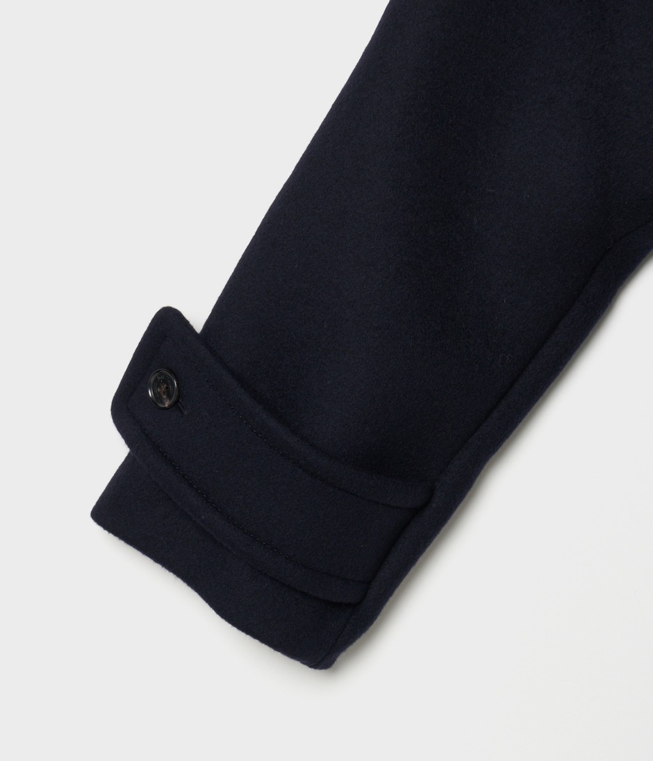 WOOL BEAVER TENT LINE COAT 詳細画像 NAVY 6