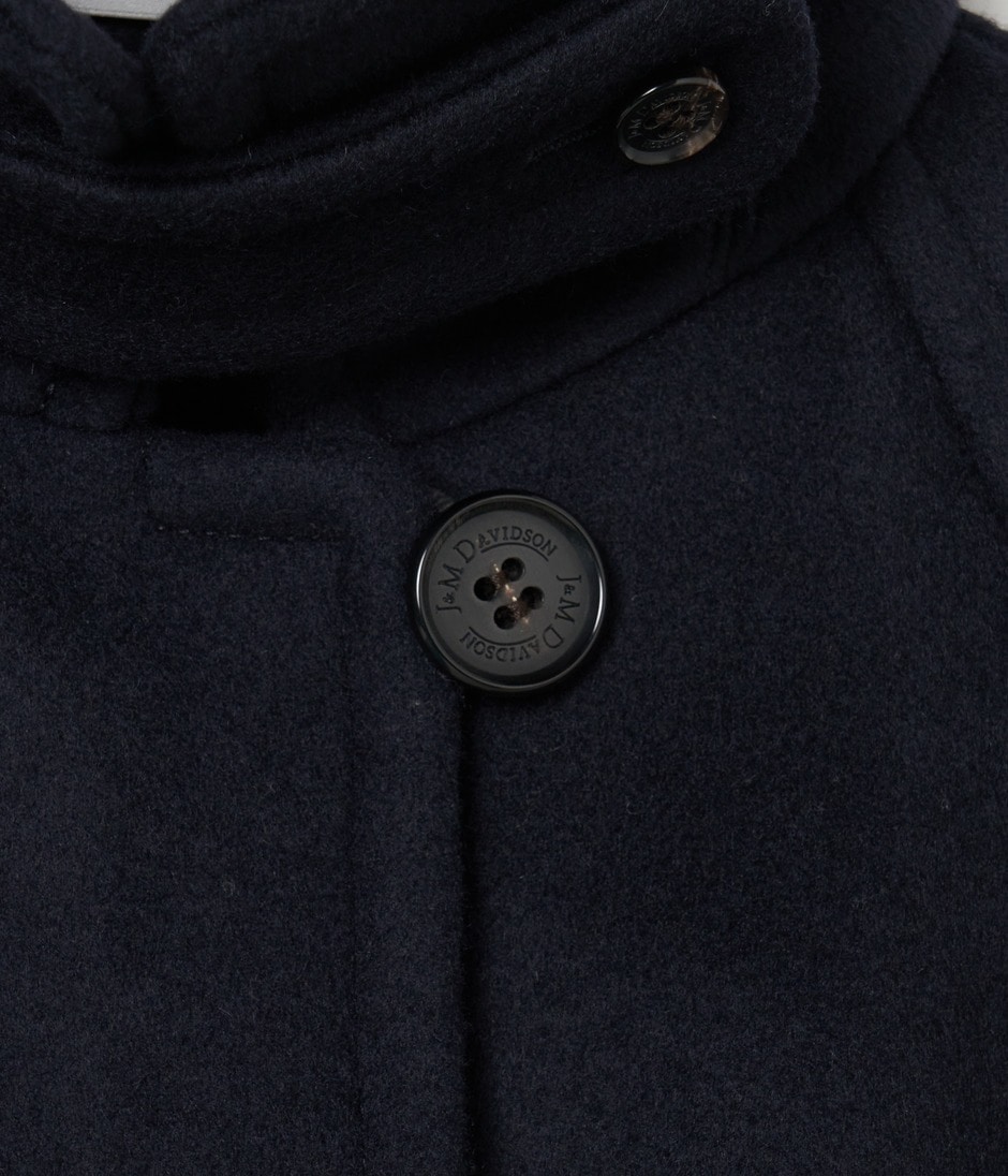WOOL BEAVER TENT LINE COAT 詳細画像 NAVY 8