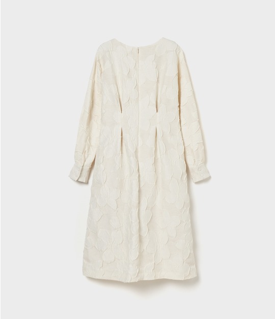 FLOWER MATELASSE DRESS 詳細画像