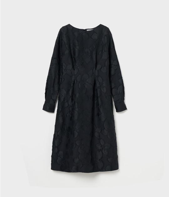 FLOWER MATELASSE DRESS 詳細画像