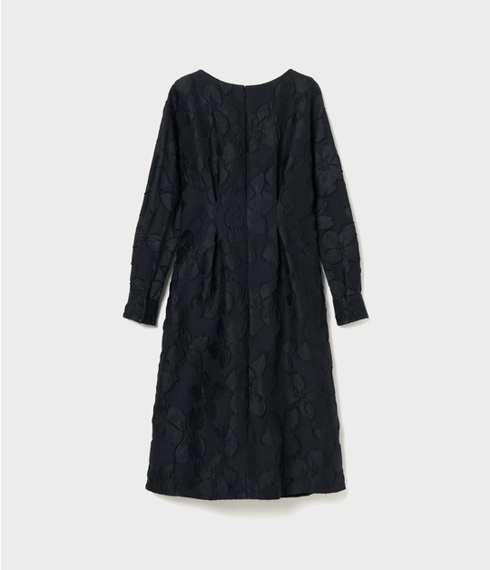 FLOWER MATELASSE DRESS 詳細画像