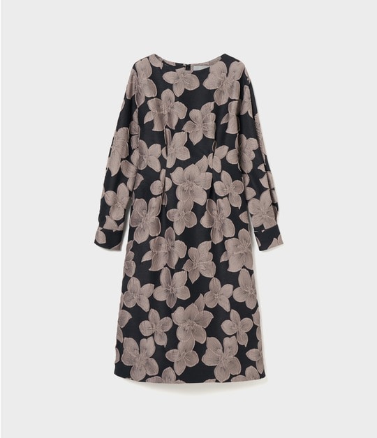 FLOWER MATELASSE DRESS 詳細画像