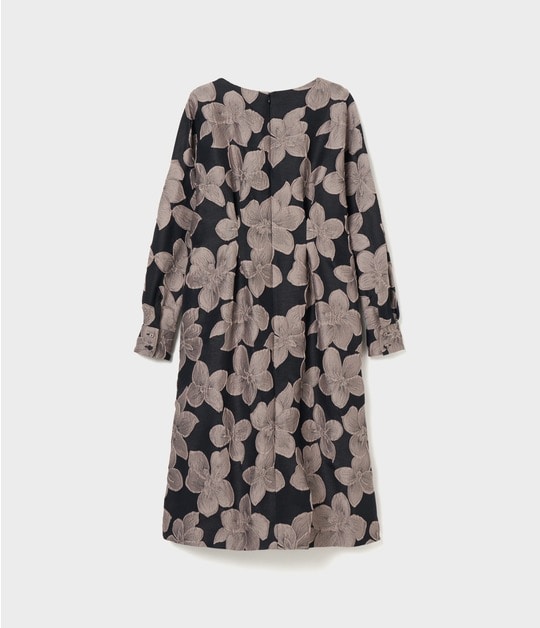 FLOWER MATELASSE DRESS 詳細画像