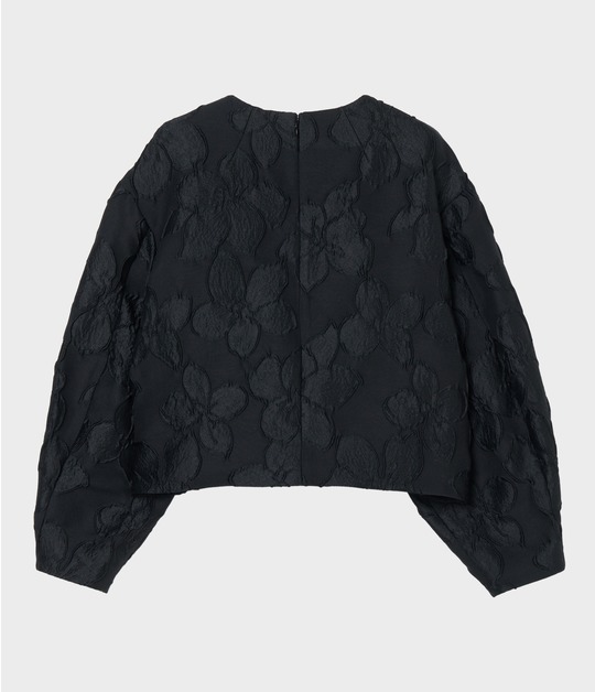 FLOWER MATELASSE TOP 詳細画像