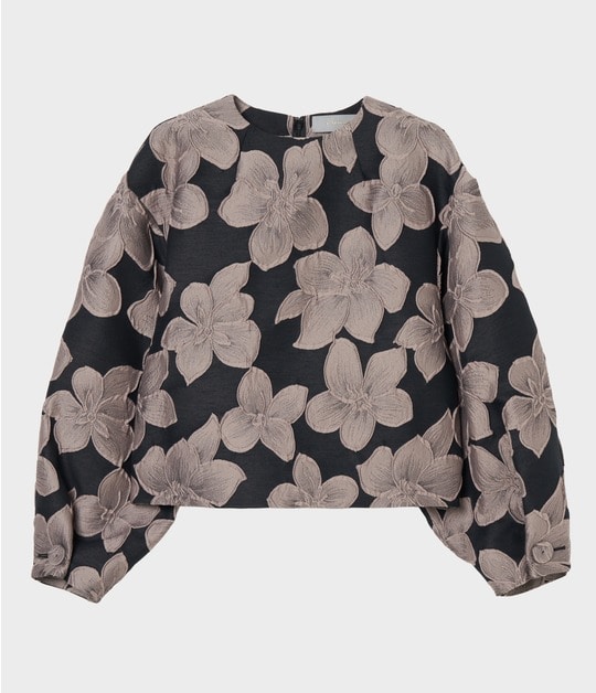 FLOWER MATELASSE TOP 詳細画像