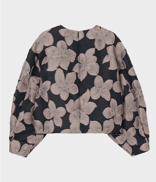 FLOWER MATELASSE TOP 詳細画像