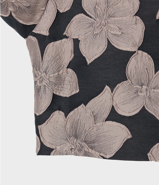 FLOWER MATELASSE TOP 詳細画像