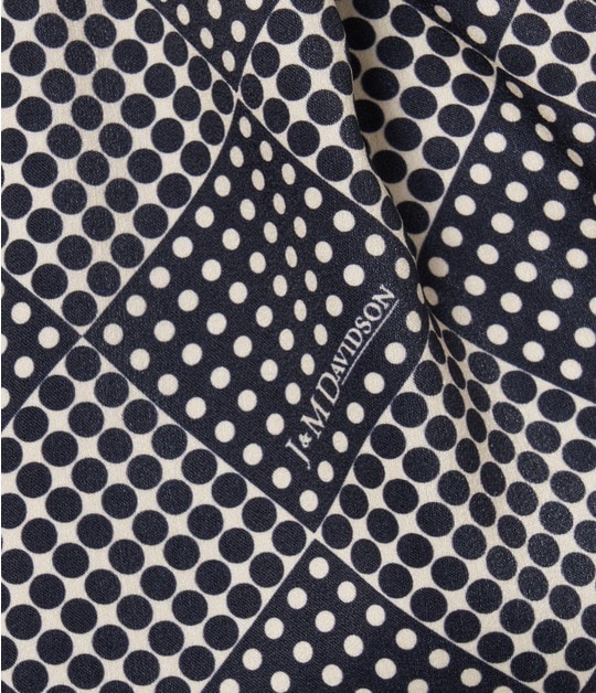 SCARF PANEL PATTERN TROUSERS 詳細画像