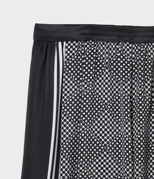 SCARF PANEL PATTERN TROUSERS 詳細画像
