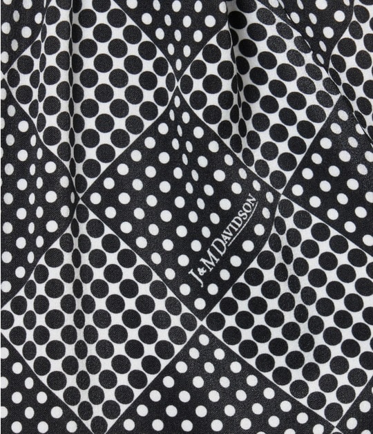 SCARF PANEL PATTERN TROUSERS 詳細画像