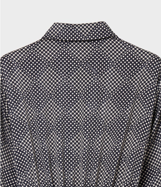 SCARF PANEL PATTERN DRESS 詳細画像