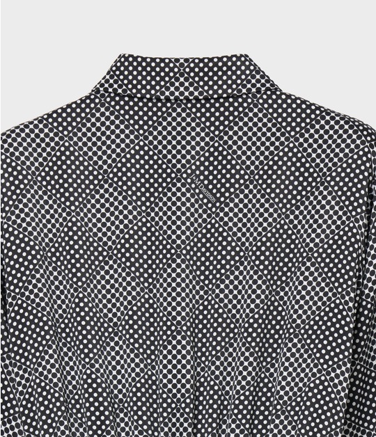 SCARF PANEL PATTERN DRESS 詳細画像