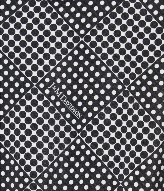 SCARF PANEL PATTERN DRESS 詳細画像