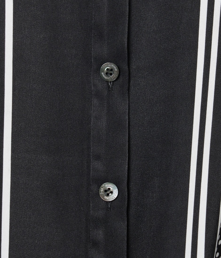 SCARF PANEL PATTERN DRESS 詳細画像 BLACK 8
