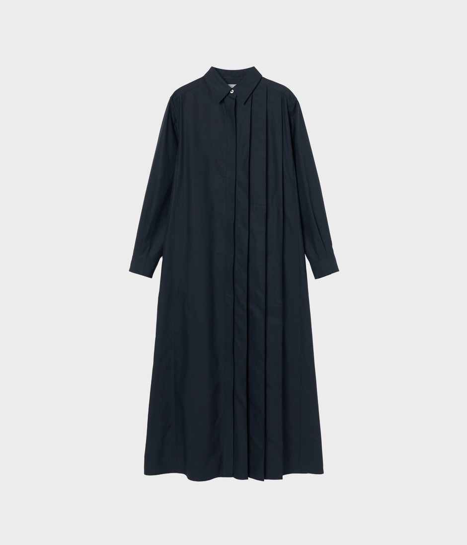 SIDE PLEATS DRESS 詳細画像 NAVY 10
