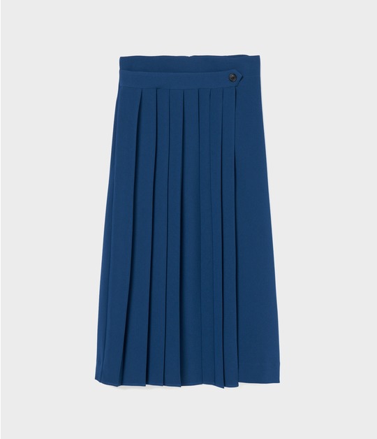 PLEATS WRAP SKIRT 詳細画像