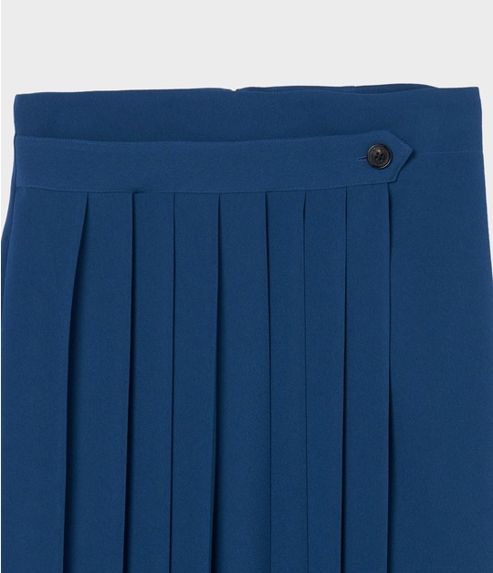 PLEATS WRAP SKIRT 詳細画像
