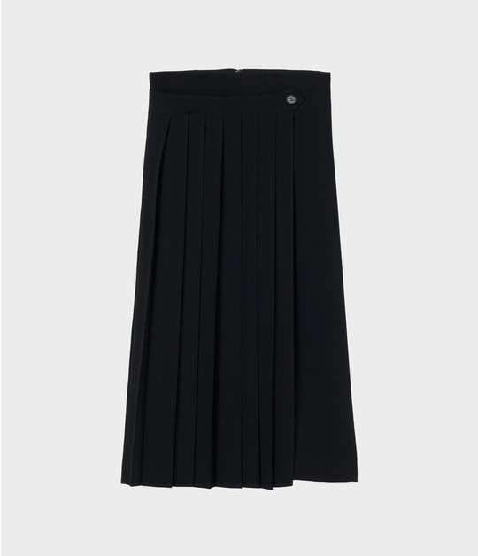 PLEATS WRAP SKIRT 詳細画像