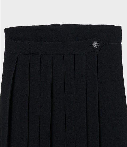 PLEATS WRAP SKIRT 詳細画像