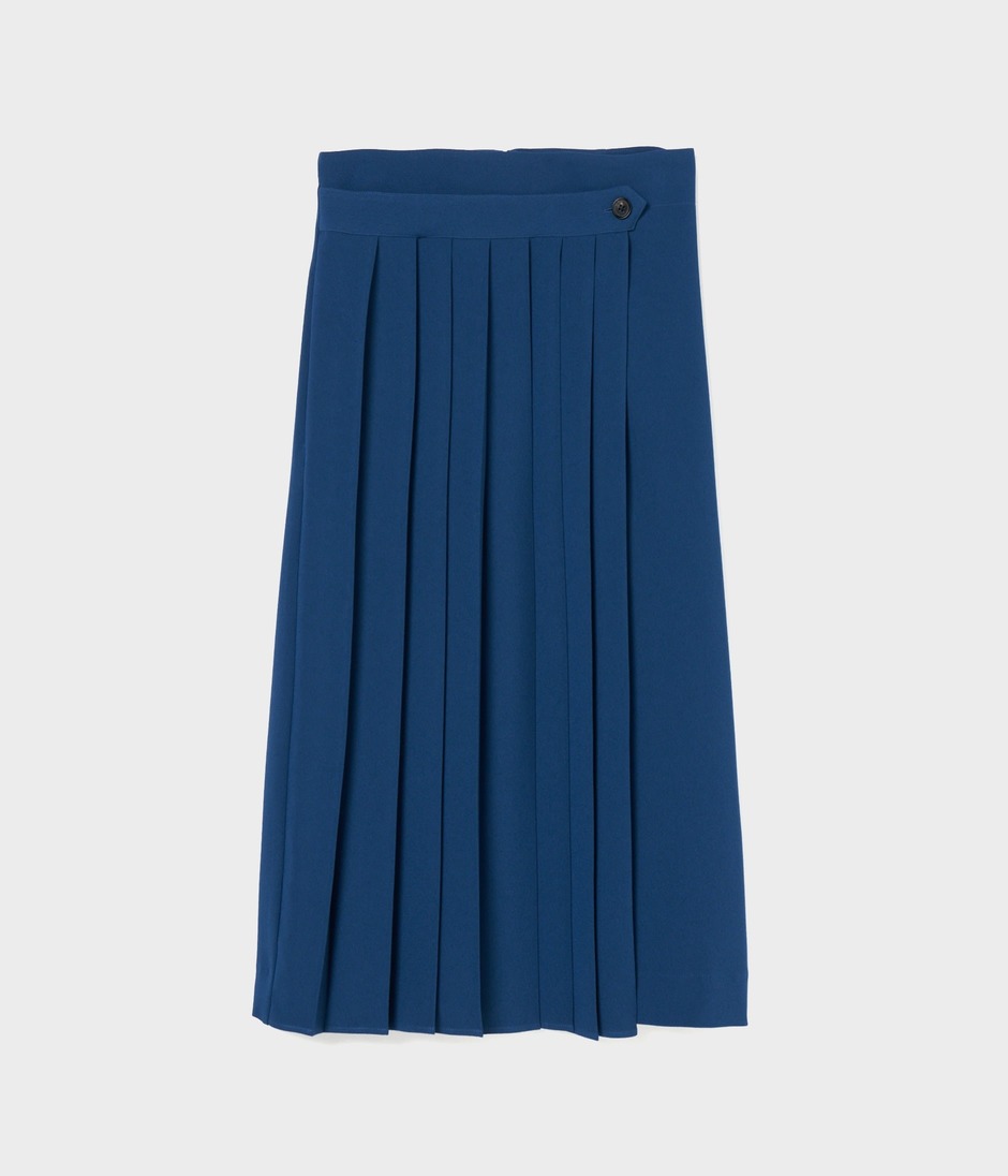 PLEATS WRAP SKIRT 詳細画像 STORM 1