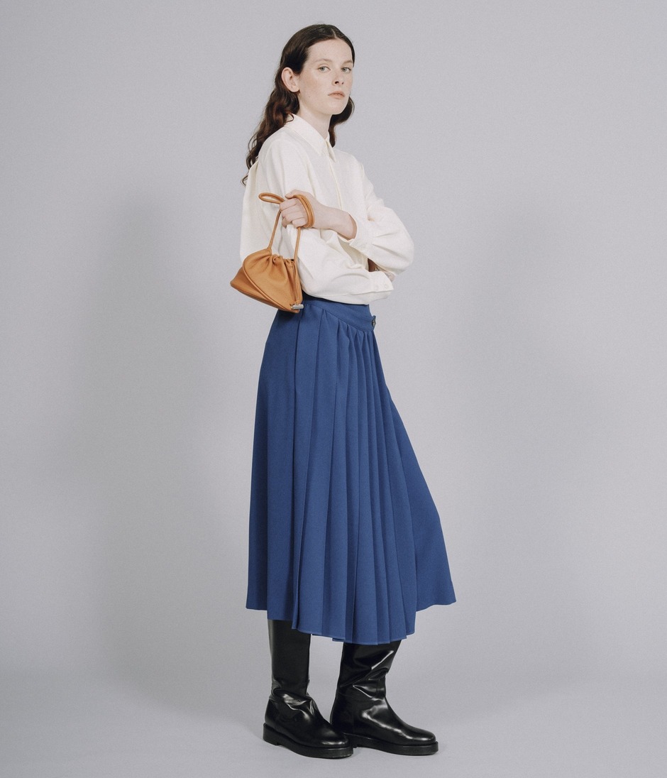 PLEATS WRAP SKIRT 詳細画像 STORM 9