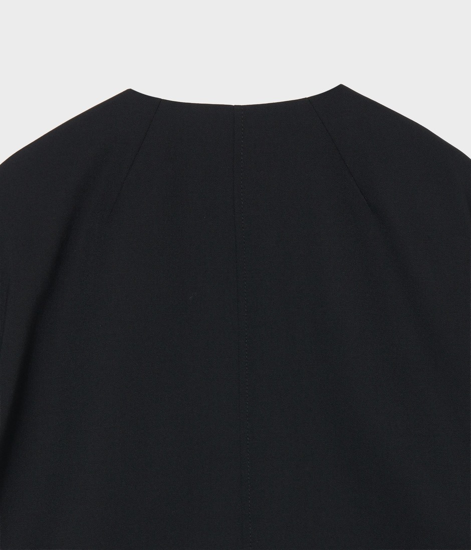 V-NECK JACKET 詳細画像 BLACK 4