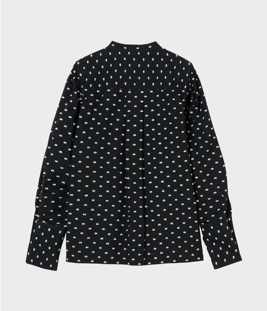 CUT JACQUARD TUCK SHIRT 詳細画像